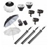 KIT EG-750 GREIKA 750WS (03 EG-250/01SOMB DIF/01 SOMB REFL/03 TRIPES ILUM. 2MT/01 CT04/01 SOFT LANTERNA/02 REB)