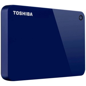 HDD EXTERNO PORTATIL TOSHIBA CANVIO ADVANCE 2TB AZUL - HDTC920XL3AA