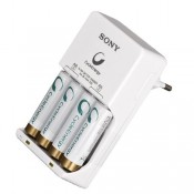 Carregador SONY P/Pilha Recarreg. c/4 AA 2500mAh BCG-34HHGN - PN # 61203