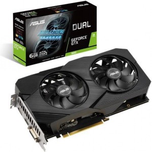 PLACA DE VIDEO ASUS GEFORCE GTX 1660  SUPER OC 6GB DDR5 192 BITS - DUAL-GTX1660S-O6G-EVO