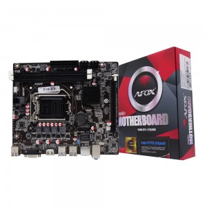 Placa Mae AFOX IH110-MA7-V2 (LGA1151/DDR3/VGA/HDMI/M-ATX) - PN # IH110-MA7-V2