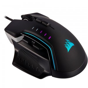 Mouse Corsair GLAIVE RGB PRO Alumi USB Optical 100-18000 DPI - PN # CH-9302311-NA