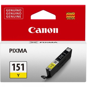 Cartucho de Tinta Canon CLI-151 Y - 7 ml - 6531B001AA