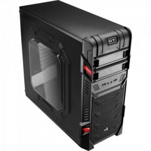 Gabinete Newdrive Micro USB/Audio/200W 2*Sata Black - PN # 508B1 ( 1 BAIA )