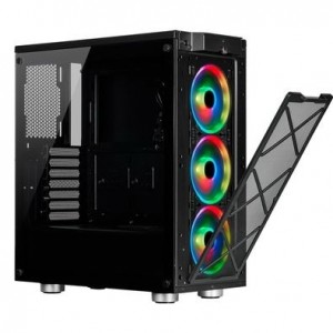 Gabinete Corsair iCUE 465X Mid-Tower RGB Black
