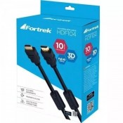 Cabo HDMI 10m FORTREK 1.4 3D HDC-102/10MPreto PN # 61811