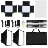 Kit De iluminador Led De Vídeo foto L-5500 Rp Godox greika 