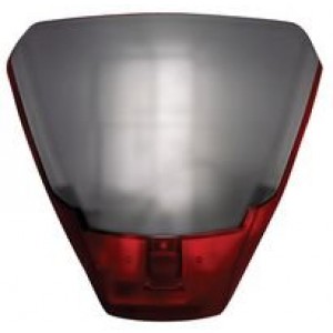 Sirene externa; Deltabell vermelha com o módulo PCB - PN # FPDELTA-BR