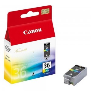 CARTUCHO CANON CLI-36 JATO DE TINTA COLOR 6,5ML - CLI-36