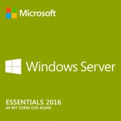 WINDOWS SERVER ESSENTIALS 2016 64 BITS BRAZILIAN COEM DVD - G3S-01040