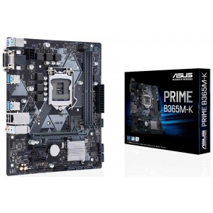 PL Mae Asus Prime B365M-K 1151/DDR4/DVI/VGA/M2/mATX/9Ger - PN # PRIME B365M-K