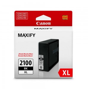 Cartucho de Tinta Canon PGI-2100XL BK - 70,9ml - 9259B001AA