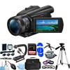 Filmadora Sony FDR-AX700 4K #FDR-AX700/B PRO Combo kit