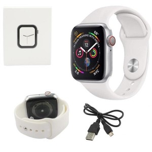 Relogio Inteligente Smartwatch Bluetooth Multi Funcoes Branco SMART BRACELET