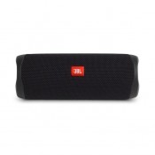 Caixa Bluetooth JBL Flip 5 Black, Estéreo, Classificação IPX7 à prova d?água, S/Fio, Viva voz, Recarregável, Autonomia p