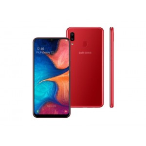CELULAR SMARTPHONE SAMSUNG A205G/32DL GLX A20 4G VERMELHO