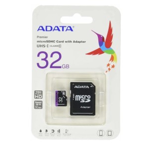 Cartão de Memória Adata AUSDH32GUICL10-RA1 32GB MicroSDH