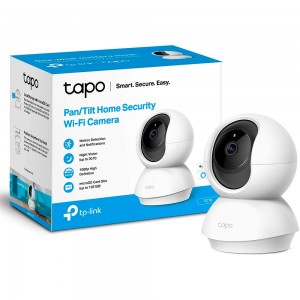 Camera De Segurança 360º Wi-fi 1080p Tapo Tc70 Visão Noturna 