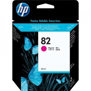 CARTUCHO HP PLOTTER 82 P/ 8XX SERIES, 500 E 510 - MAGENTA 69ML - C4912AB