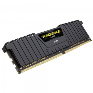 Mem Corsair Vengeance 8GB 2400MHz DDR4 C14 Preta - PN # CMK8GX4M1A2400C14