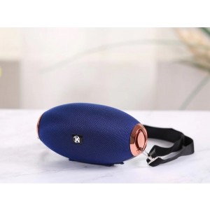 Caixa de Som Bluetooth USB 10W Micro SD Card Azul XTRAD K-28