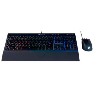 Combo Gamer Corsair  Teclado K55 RGB & Mouse HARPOON RGB - PN # CH-9206115-BR