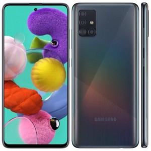 Smartphone Samsung Galaxy A51, SM-A515F, Android 10.0, Dual Chip, Câmera Quádrupla 48MP(Principal)+12MP Ultra, Preto