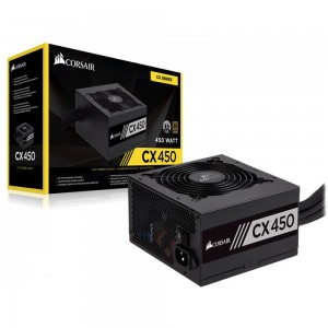 Fonte Corsair 450W CX 80Plus Bronze ATX12V v2.4 PFC S/CABO - PN # CP-9020120-WW