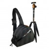 TT-1 COMBO PROFISSIONAL - Mochila CB01 e Tripé Ball Head profissional mod X4i