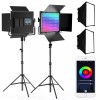 Kit De iluminador Led De Vídeo foto L-5500 Rp Godox greika 