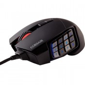 Mouse Corsair SCIMITAR Black PRO RGB USB Opt 1 - 16000 DPI BR - PN # CH-9304111-NA
