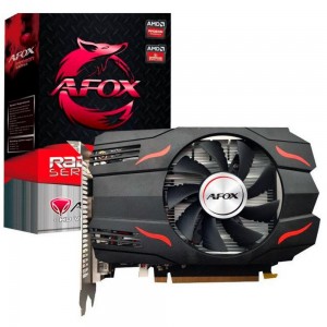 PLACA DE VIDEO AFOX RADEON RX550 2GB DDR5 128 BITS - HDMI - DVI - VGA - ATX - ATX - AFRX550-2048D5H3