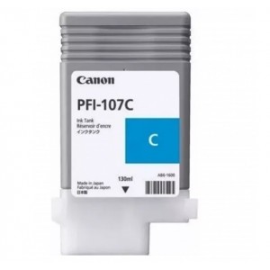 Cartucho de Tinta Canon PFI-107 C-130ml - 6706B004AA