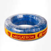 Cabo de rede Megatron 4pares CAT5E rolo 100mts 100%cobre AZ - PN # 2302