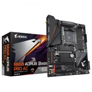 PL Mãe Gigabyte B550 AORUS PRO (AM4/DDR4/HDMI/ATX)