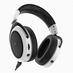 Headset Corsair HS70 Wir. Gaming 7.1 surround White - PN # CA-9011177-EU