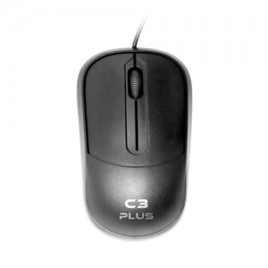 Mouse C3TECH USB MS-35BK Preto