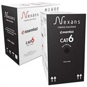 CABO DE DADOS NEXANS ESS CAT6 U/UTP CM 4P 23AWG CINZA 305 - 17483