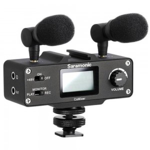 SISTEMA DE MICROFONIA COM 02 MICROFONES EM ESTEREO