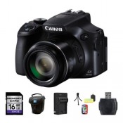 Câmera Canon PowerShot SX60 HS Digital Kit Completo  16GB Package