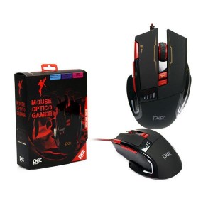 Mouse Optico Gamer 3200 Dpi 8 Botoes Led Pisc 1882
