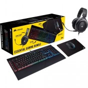 Combo Gamer Corsair  4x1( Teclado / Mouse / Headset / Mouse pad) - PN # CH-9226315-BR