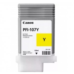 Cartucho de Tinta Canon PFI-107 Y -130ml - 6707B005AA