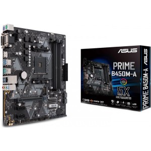 PL Mae Asus PRIME B450M-A AM4/DDR4/HDMI/DVI/VGA/M2/mATX/2Ge - PN # PRIME B450M-A