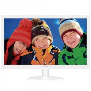 MONITOR 21,5" LED PHILIPS - HDMI - VGA - BRANCO - 223V5LHSW2