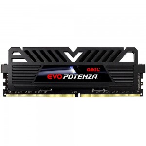 Mem GEIL Evo Potenza 16G DDR4 3000MHz Preta - PN # GAPB416GB3000C16ASC