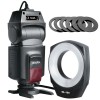 FLASH MACRO RING GODOX GREIKA PARA CAMERAS DSLR - UNIVERSAL