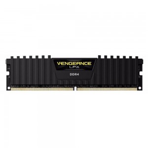 Memoria Corsair Vengeance 8GB 2400MHz DDR4 C14 Preta - PN # CMK8GX4M1A2400C14