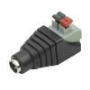 Conector borne - j4 femea borne 2.1 / 5.5mm - engate rapido - PN # 062-0296