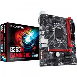 Placa Mae Gigabyte B365M GAMING HD (LGA1151/DDR4/HDMI) - PN # B365M GAMING HD